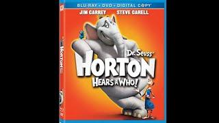 Opening to Horton Hears a who 2008 DVD