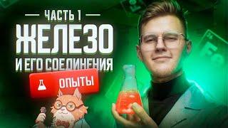 Железо и его соединения. Часть 1 | Химические опыты для ЕГЭ 2025