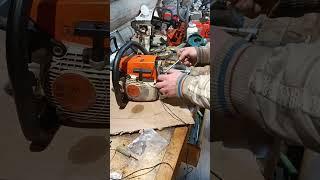 Ремонт Stihl MS 260, глохнет под нагрузкой.