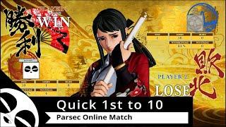 1st to 10 - Samurai Shodown - (RIZANDA) VS (WINZAN)