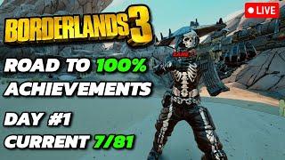 Borderlands 3 | Road To 100% Achievements (DAY #1)