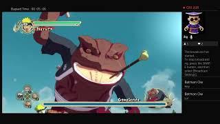 Playing the first ninja storm