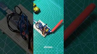 automatic barrier gate #arduino #electronic #iot #video #arduinonano #arduinoproject #barriergate