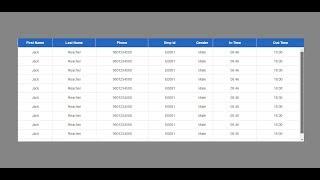 Create Fixed Table Headers with Pure Javascript with/without scroll bar