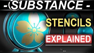 Substance Painter: Stencils & Projections (EXPLAINED)