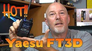 Yaesu FT3D First look at the new Handheld Ham Radio | K6UDA Radio