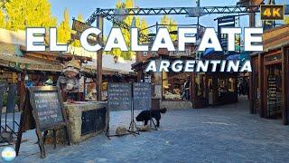 El Calafate, Argentina Walking Tour 4K60fps - Main Street, Avenida Libertador