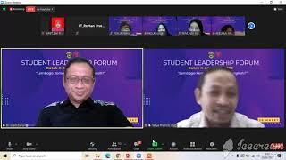 Student Leadership Forum, Dr. Isradi Zainal Mantan Aktivis (Rektor Uniba)_20/03/2021