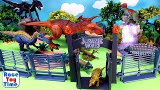 Jurassic World Dinosaur Park Toys For Kids - Fun Dinos