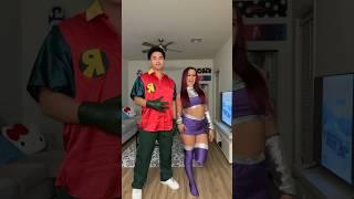 Starfire and Robin Couples Halloween Costume ⭐️️ #teentitans #halloween #costumeideas