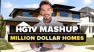 Binge 2 uur PRACHTIGE huizen van een miljoen dollar! | Mijn loterijdroomhuis | HGTV