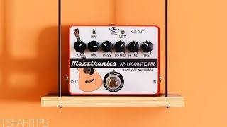 The Acoustic Guitar MAKE-BETTER-ER Pedal - Mozztronics AP-1 Acoustic Preamp