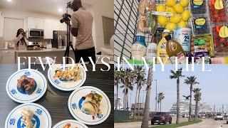 LIVING IN HOUSTON DIARIES | GROCERIES ,SUSHI DATE, BEACH DAY, CREATING CONTENT+SO MUCH MORE!!!!