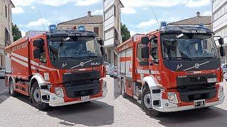 [NEW/VVF MEDE] APS Volvo + AF/POLI Fiat Ducato + ABP Volvo vigili del fuoco Mede in sirena