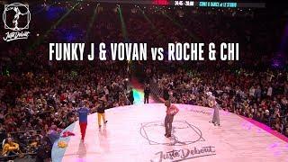 Locking Quarter Final - Juste Debout 2018 - Roche & Chi vs Funky J & Vovan