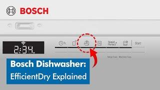 Bosch Dishwasher EfficientDry Option: How It Works & Benefits | Bosch Home Appliances Australia