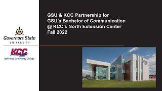 GSU at KCC Fall 2022 Communication Program