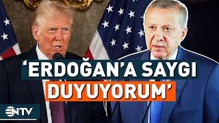 Trump'tan Erdoğan'a Övgü Dolu Sözler 'O Benim Dostum' | NTV