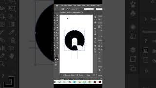 Logo Design for Q Letter | Adobe illustrator tutorial #graphicdesign #illustration #logodesign