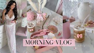 Girly Morning Routine:Organizing, Packing & Fashion Nova Haul-Cute & Chic Essentials for Every Day