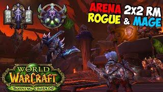 Арена 2х2 Рога и Маг в World of Warcraft: The Burning Crusade Classic