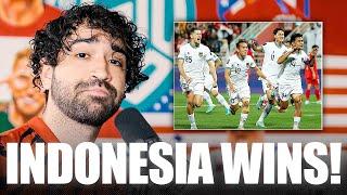 "I Was Wrong." Reynoso REACTS to Indonesia vs. Vietnam! 