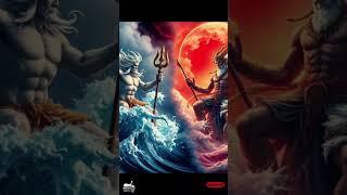 Poseidon vs Susanoo – Masters of the Storm  #shortsfeed #battleofgods