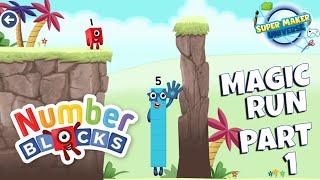 Numberblock Number Magic Run part 1 - Go Explore App