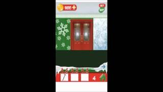 100 Doors Holiday Level 1 2 3 4 5 - Walkthrough