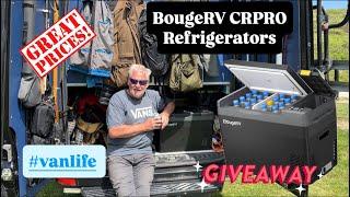BougeRV CRPRO 29L Car Fridge and 220Wh Battery 