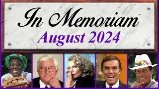 In Memoriam August 2024: Famous Faces We Lost in August 2024