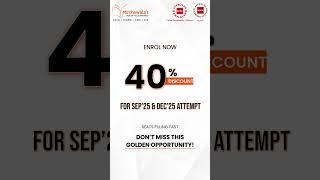  ADMISSIONS OPEN – SBL & APM (ACCA)  40% Discount – Limited Time Offer for Sep 25 & Dec 25 Attempt