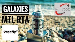 Vapefly Galaxies MTL RTA - Review, Rebuild & Rewick