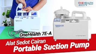 UNBOXING Suction Pump Portable OneHealth 7E-A Alat Sedot Cairan Serbaguna Kapasitas 1000ml