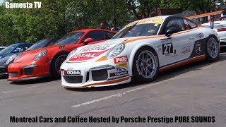 Montreal Cars and Coffee Hosted by Porsche Prestige  [PURE SOUNDS]