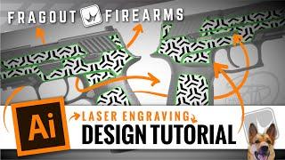 Laser Engraving Vector Design Tutorial for Glock & Sig Sauer Firearms using Adobe Illustrator