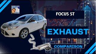 2012+ Focus ST Exhaust Comparison (Muffler vs Resonator Delete)