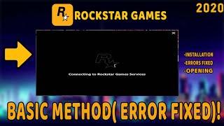 Rockstar Games Launcher Not Responding Problem | Social Club - Update Error Fix 2020-Basic Method!