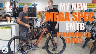 My new MEGA SPEC emtb. KTM Prowler Exonic