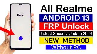 All Realme Google/FRP Bypass ANDROID 13 No PC Required!