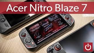 Acer Nitro Blaze 7 VS Steam Deck & ROG Ally X