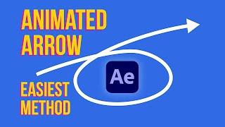 How To Create Animated Arrows In After Effects (easiest method - no clickbait!)