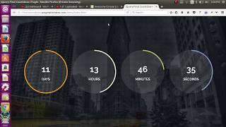 Awesome Circular jQuery Final Countdown Timer Plugin