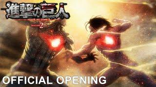 Attack on Titan Season 2 Opening Movie｜Linked Horizon「Shinzou wo Sasageyo!」