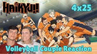 Volleyball Couple Reaction to Haikyu!! S4E25: "The Promised Land"