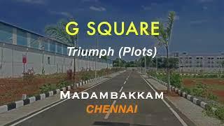 Madambakkam Plots For Sale!!! Chennai Plots Sale | G SQUARE TRIUMPH #sale #plot #land #gsquare