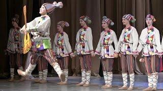 00135 Russian fun dance Веселый танец Конкурс Кондровские непоседы Подай балалайку Роза ветров