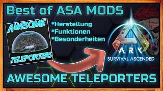 ASA Mod Guide  Von Null auf Warp: Die abgefahrene Awesome Teleporter Mod | #Doctendo