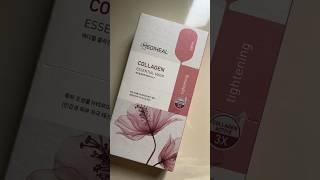 Mediheal Collagen Sheet Mask Review #beautyblogger #facemask #kbeauty #koreanbeauty #skincare