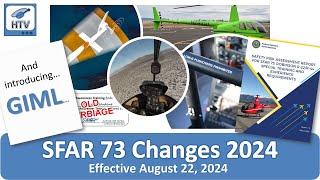 NEW! SFAR 73 Changes 2024 for Robinson R22 and R44 Helicopters